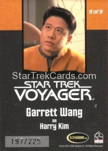 The Quotable Star Trek Voyager Trading Card Communicator Pin 9 of 9 Back
