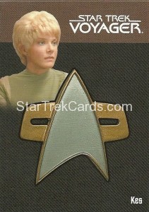 The Quotable Star Trek Voyager Trading Card Kes Comm Badge Rewards