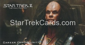 Star Trek Cinema Collection ST5 Trading Card014