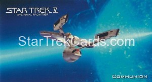 Star Trek Cinema Collection ST5 Trading Card057