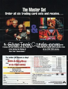 Star Trek Cinema Collection Sell Sheet Back1