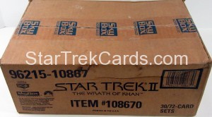 Star Trek Cinema Collection Trading Card Case Star Trek II