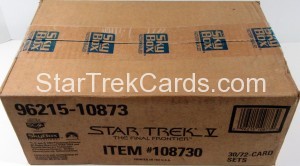 Star Trek Cinema Collection Trading Card Case Star Trek V