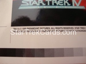 Star Trek Cinema Collection Trading Card Uncut Sheet Alternate 2