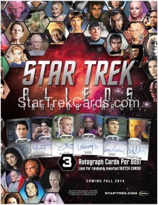 Star Trek Aliens 2014 Sell Sheet