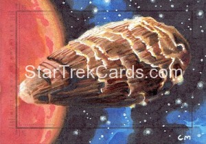 Star Trek Aliens Chris Meeks Sketch Card