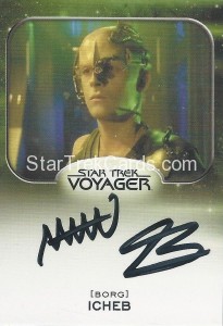 Star Trek Aliens Manu Black Variant Autograph