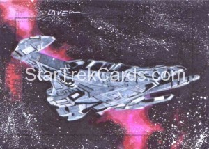 Star Trek Aliens Roy Cover Sketch Card