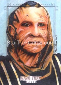 Star Trek Aliens Scott Rorie Sketch Card