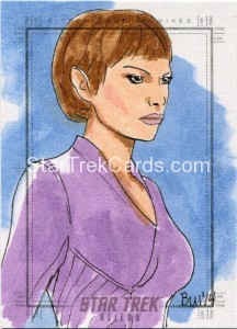 Star Trek Aliens Thanh Bui Sketch Card