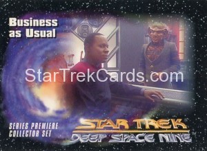Star Trek Deep Space Nine Series Premiere Card 11