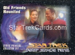 Star Trek Deep Space Nine Series Premiere Card 12