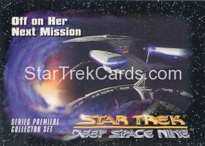 Star Trek Deep Space Nine Series Premiere Card 13