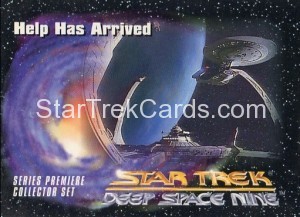 Star Trek Deep Space Nine Series Premiere Card 2