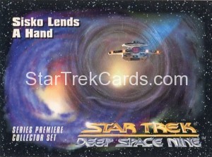 Star Trek Deep Space Nine Series Premiere Card 45