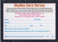 Star Trek Deep Space Nine Series Premiere Survey Card