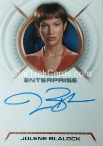 Star Trek Enterprise Season Three Autograph Jolene Blalock