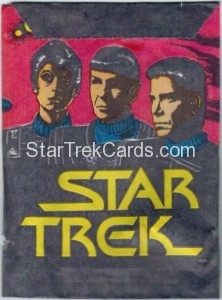 Star Trek II The Wrath of Khan Monty Gum Pack of Cards
