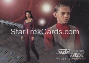 Star Trek The Next Generation Season Three Trading Card 205