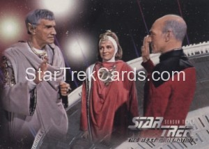 Star Trek The Next Generation Season Three Trading Card 207