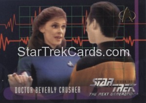 Star Trek The Next Generation Season Three Trading Card 214