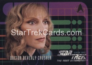 Star Trek The Next Generation Season Three Trading Card 217