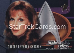 Star Trek The Next Generation Season Three Trading Card 218