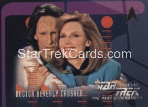 Star Trek The Next Generation Season Three Trading Card 219