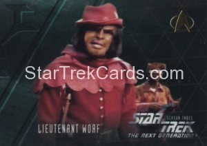 Star Trek The Next Generation Season Three Trading Card 223