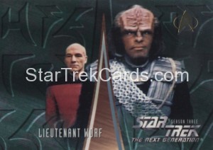 Star Trek The Next Generation Season Three Trading Card 224