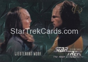 Star Trek The Next Generation Season Three Trading Card 225