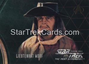 Star Trek The Next Generation Season Three Trading Card 226