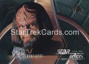 Star Trek The Next Generation Season Three Trading Card 227