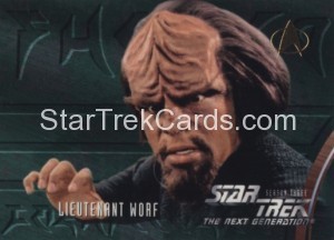 Star Trek The Next Generation Season Three Trading Card 228