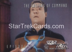 Star Trek The Next Generation Season Three Trading Card 236