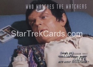 Star Trek The Next Generation Season Three Trading Card 242