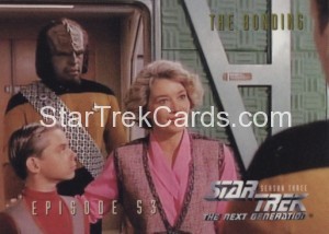 Star Trek The Next Generation Season Three Trading Card 245