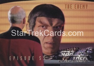 Star Trek The Next Generation Season Three Trading Card 250