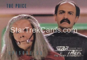 Star Trek The Next Generation Season Three Trading Card 253