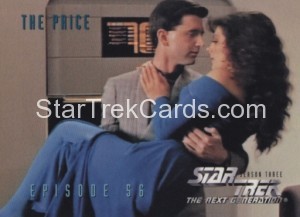 Star Trek The Next Generation Season Three Trading Card 254