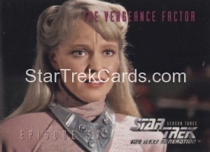 Star Trek The Next Generation Season Three Trading Card 258