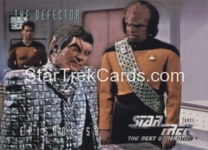 Star Trek The Next Generation Season Three Trading Card 260