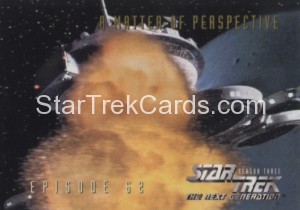 Star Trek The Next Generation Season Three Trading Card 271