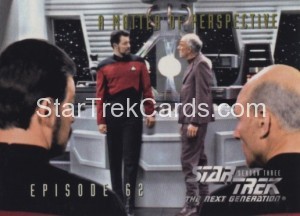 Star Trek The Next Generation Season Three Trading Card 272