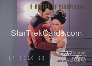 Star Trek The Next Generation Season Three Trading Card 273