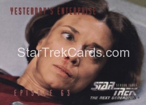 Star Trek The Next Generation Season Three Trading Card 275