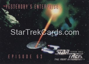 Star Trek The Next Generation Season Three Trading Card 276