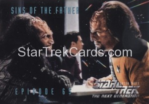 Star Trek The Next Generation Season Three Trading Card 280