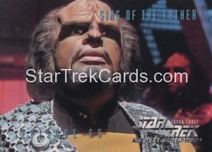 Star Trek The Next Generation Season Three Trading Card 281