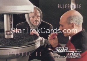 Star Trek The Next Generation Season Three Trading Card 283